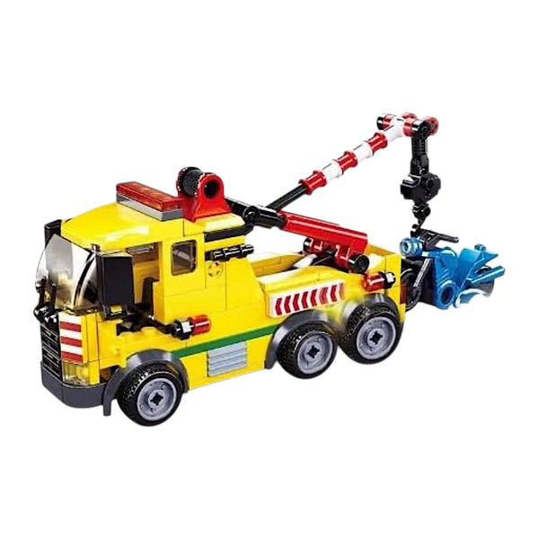 Large Tow Truck Building Blocks Set 205-Piece Model Vehicle Alternative Bricks