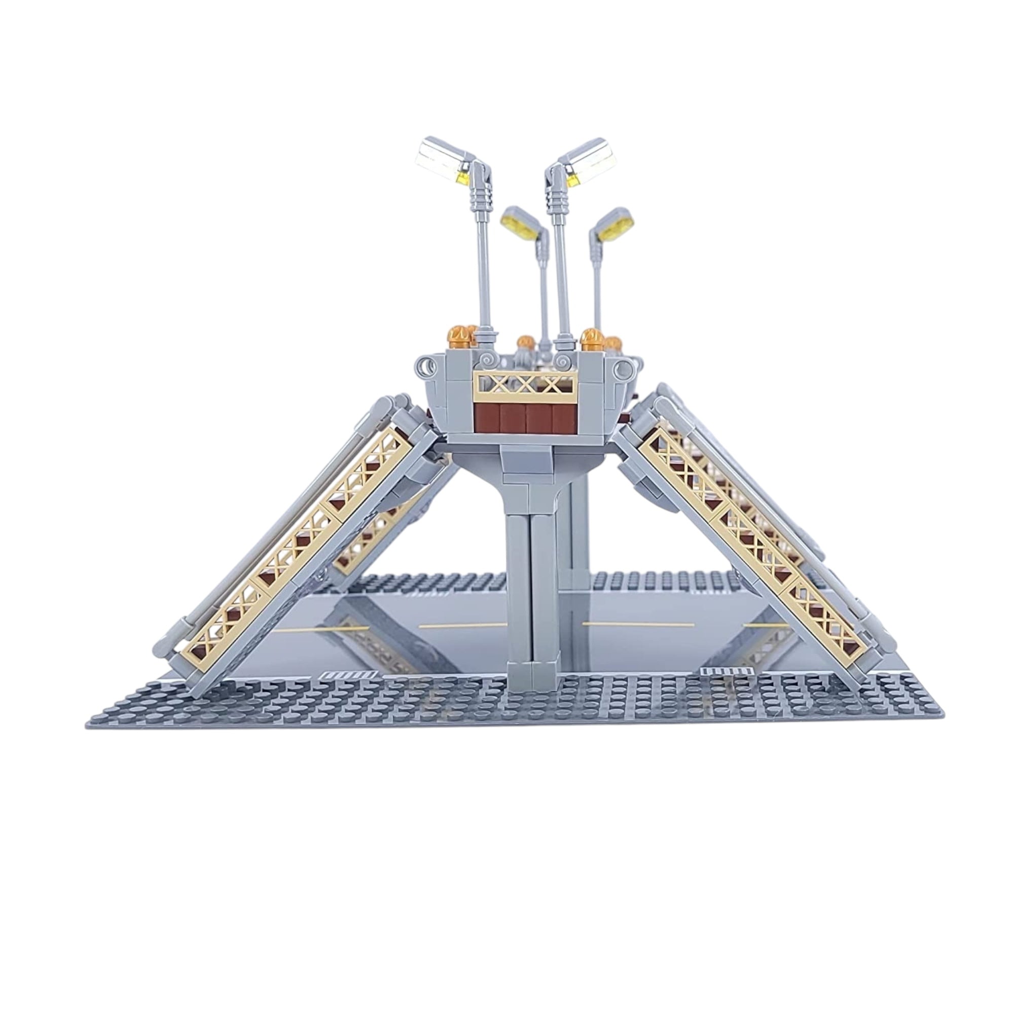 Pedestrian Street Walkway Building Set