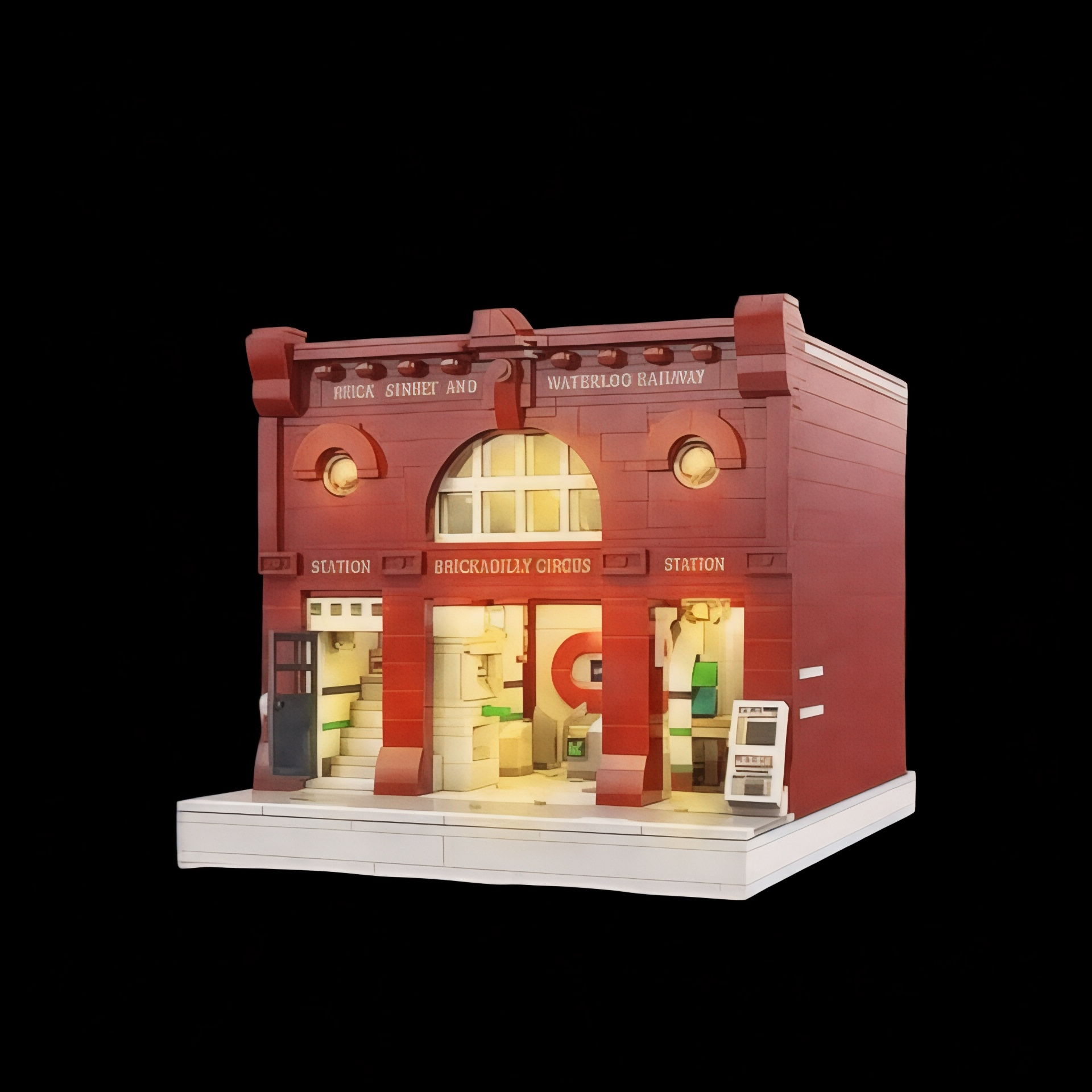 London Underground Building Blocks Set | General Jim's Toys & Bricks | GJ-LUBC