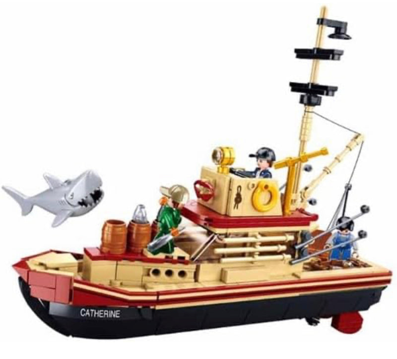 The Great Shark Modular Building Blocks Toy Set
