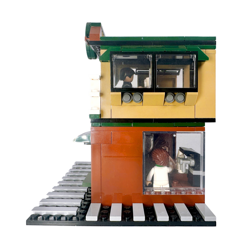 Brew Star Cafe Coffee Shop Building Block Alternative Bricks Set