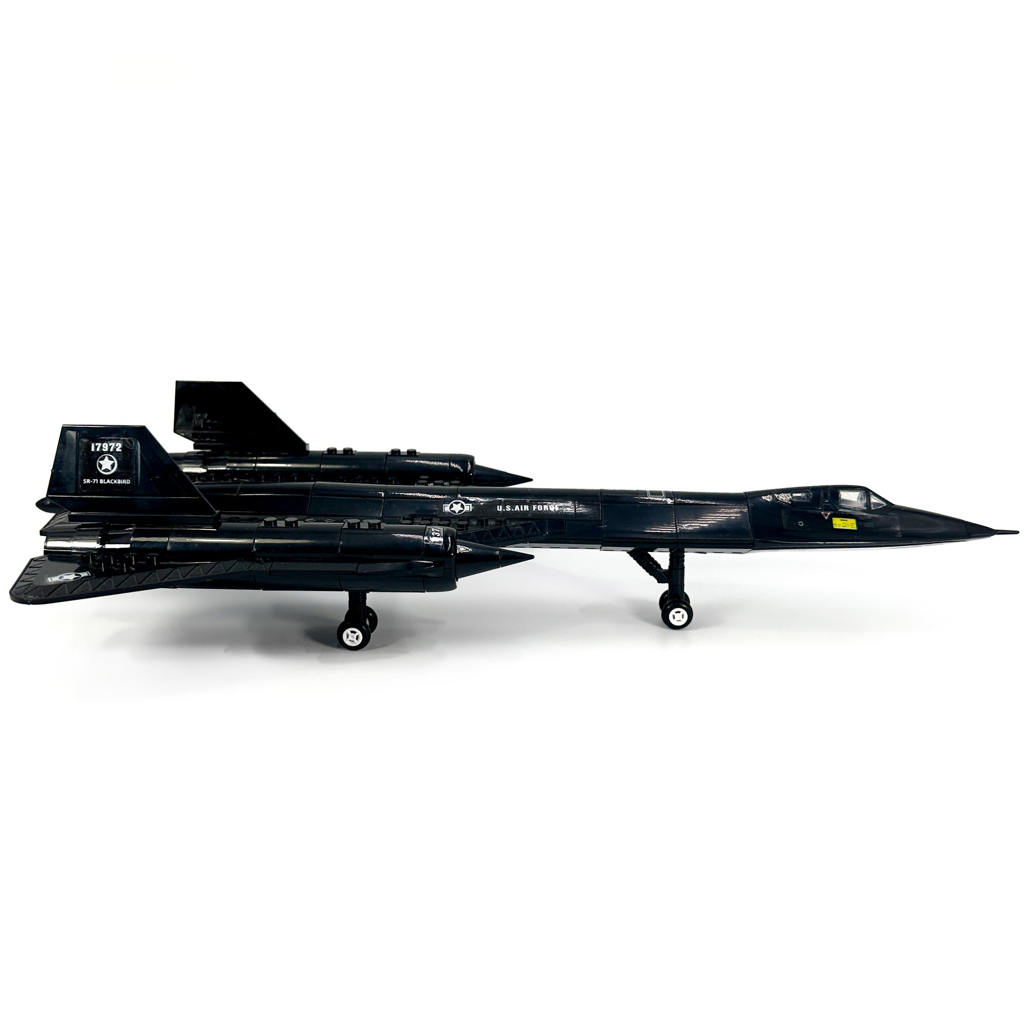 Right side view of SR-71 Blackbird US Air Force reconnaissance plane
