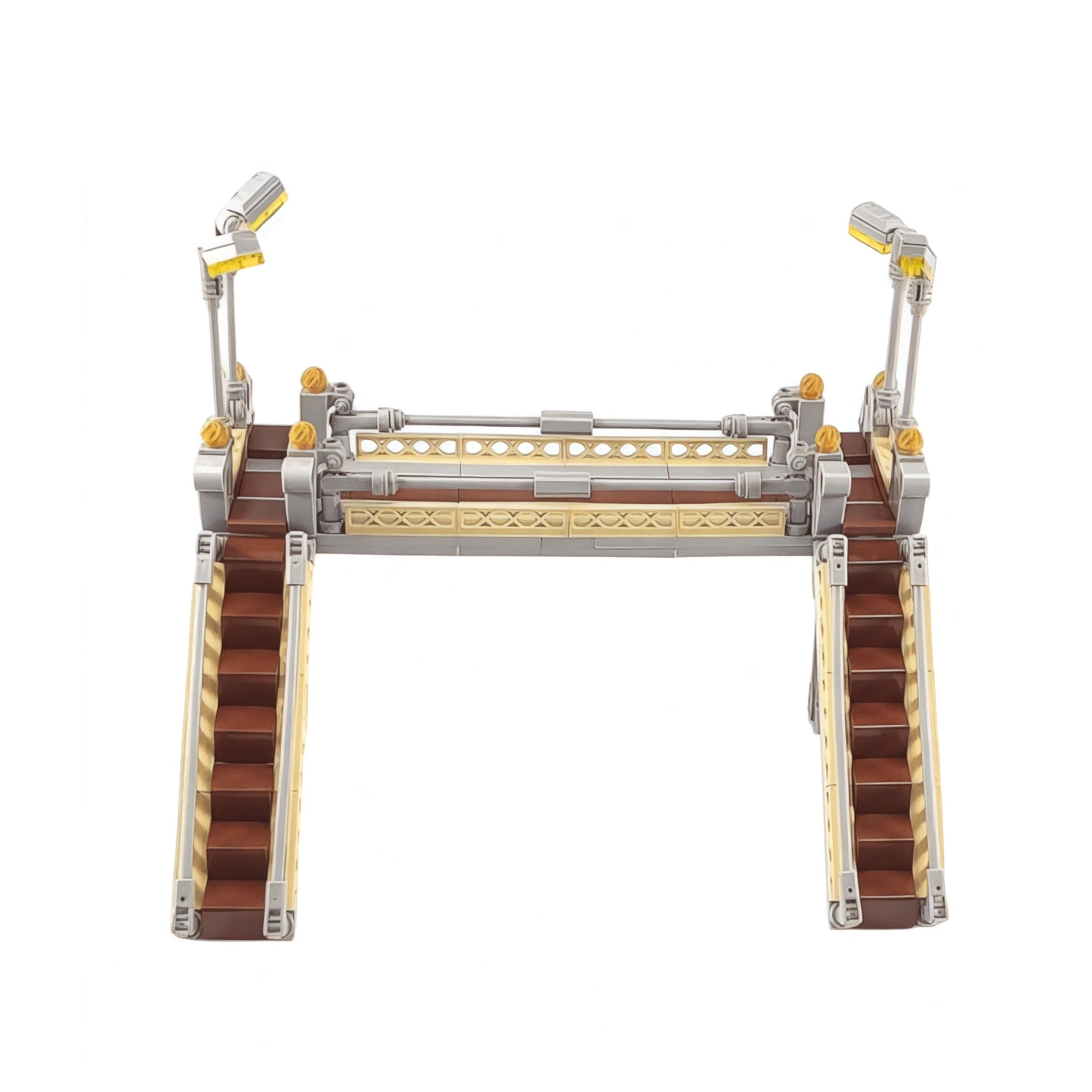 Pedestrian Street Walkway Building Set