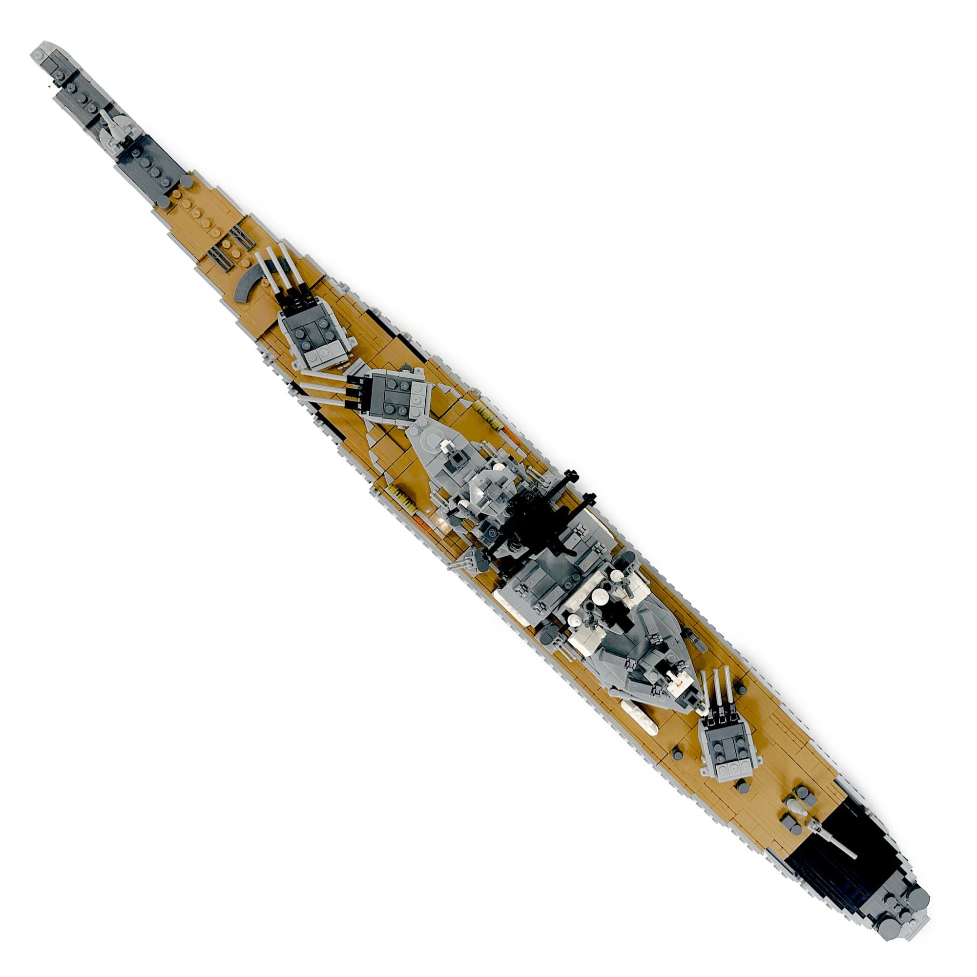 「MISSOURI」模型 USS Missouri Deluxe Battleship Model – 2,631 Pieces