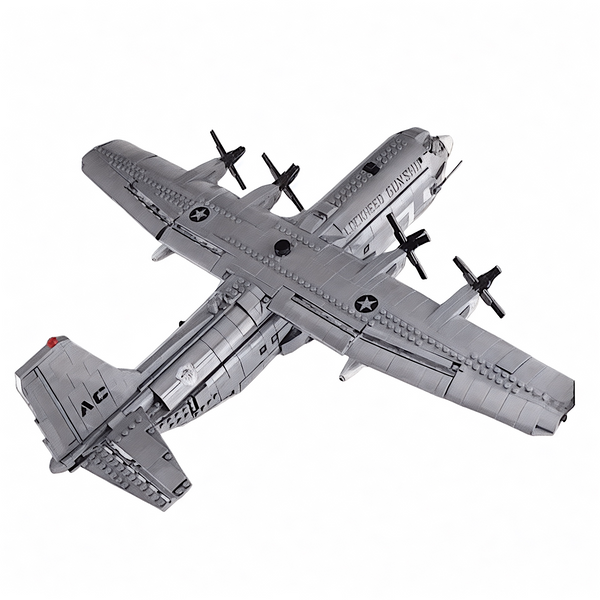 AC-130 Gunship Model 1,1713 Piece Building Block Set AC-130 Gunship Model 1,1713 Piece Building Block Set