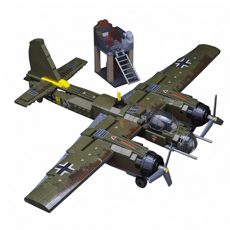 World War 2 Iron Empire Air Bomber JU-88 Plane