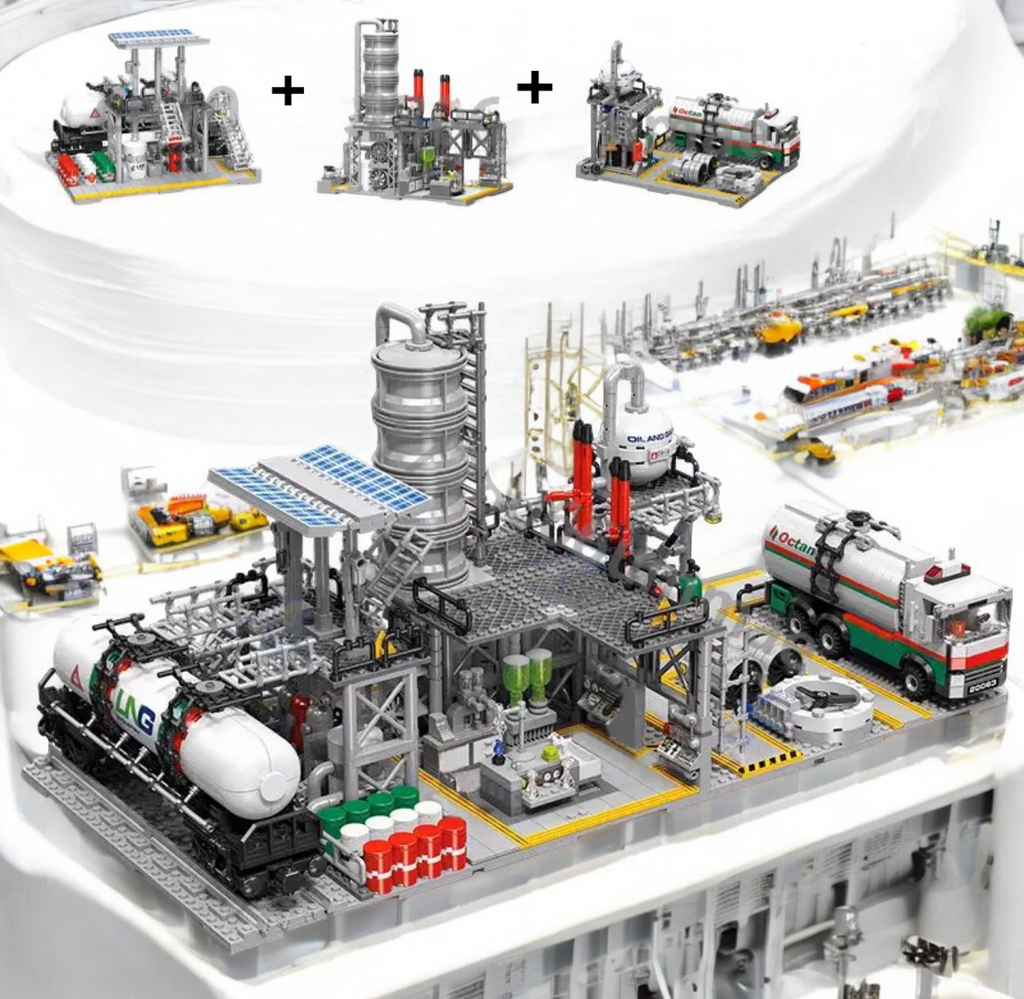 Natural Gas Storage Building Blocks Set