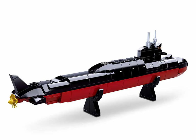 Nuclear Submarine - WW2 Type 094 Nuclear Submarine Navy Vessel Building Block Set - M38-B0703