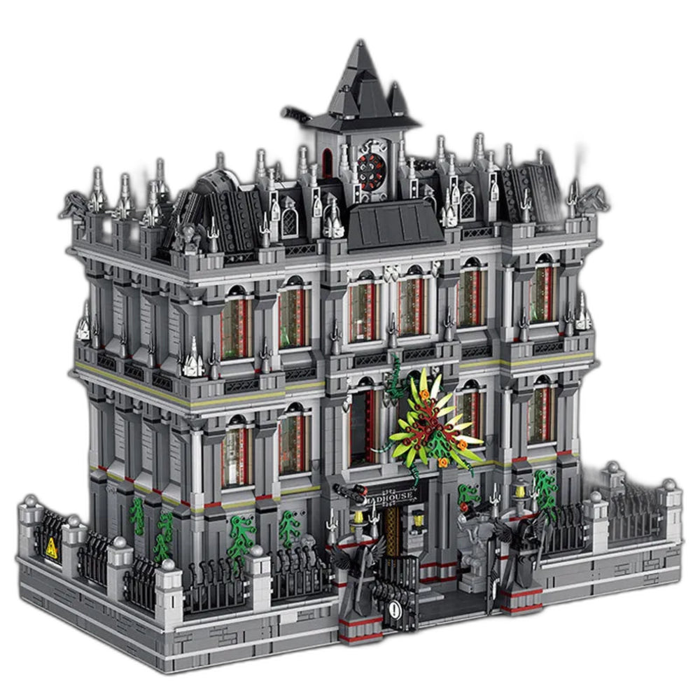 3-Level Haunted Hospital Building Blocks Set
