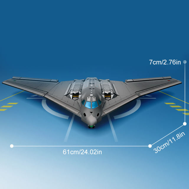 Stealth Ghost Bomber Building Block Set | General Jim's Toys & Bricks | GJ-B2SB