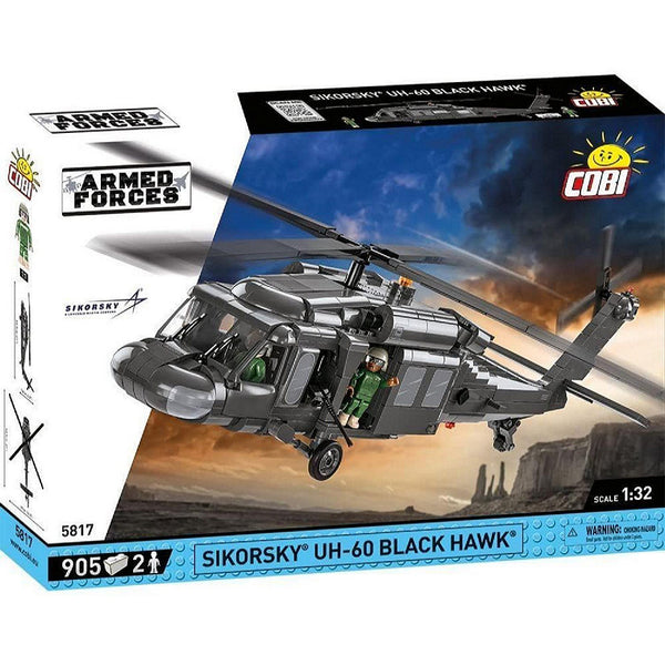 Black Hawk Helicopter Cobi 5817 Building Blocks Set