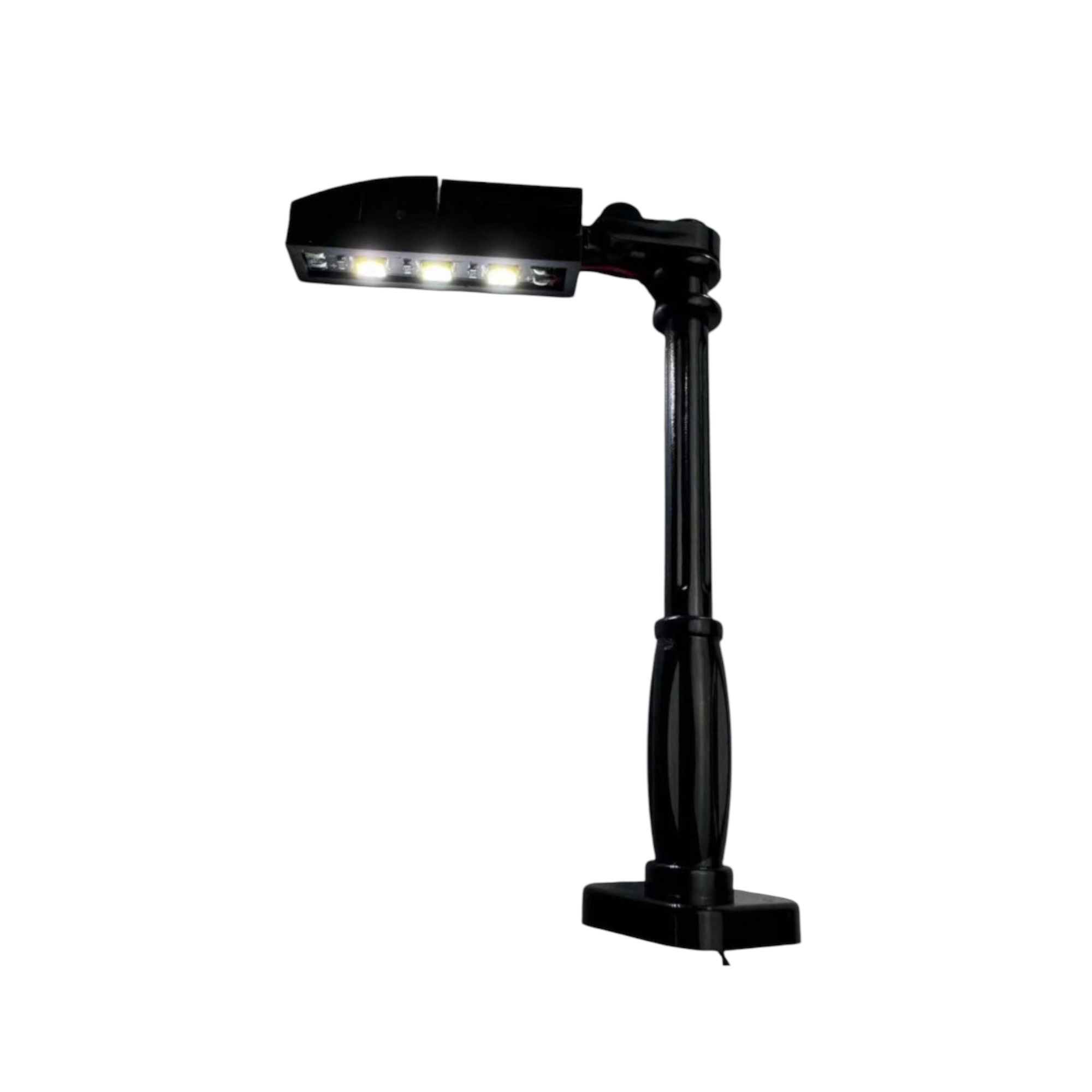 Set of 6 Black USB Street Lamps | General Jim’s Toys & Bricks | GJA-6RLSL