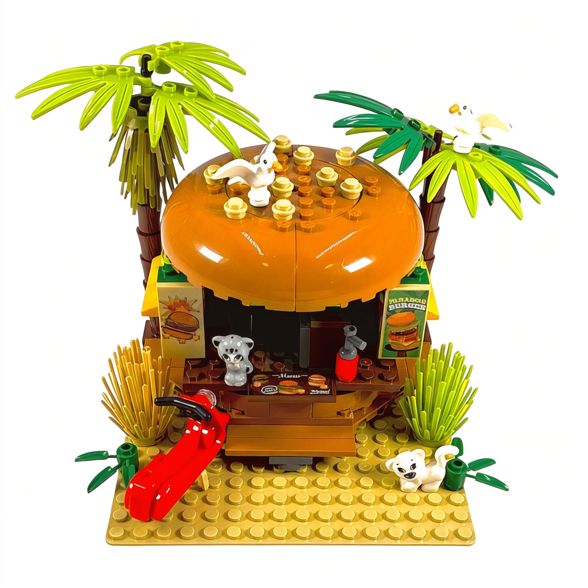 Open Box | Paradise Burger Building Blocks Set