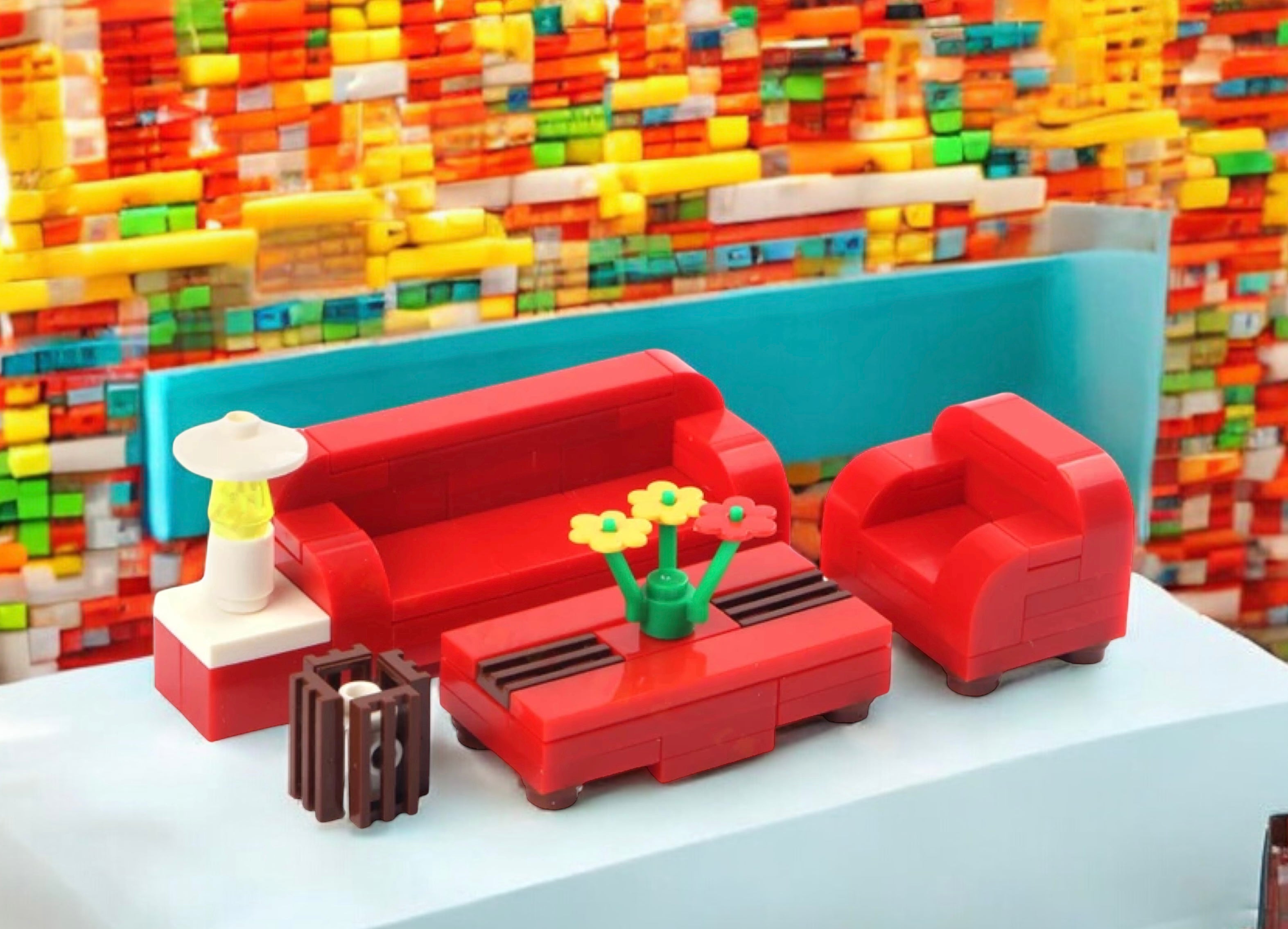 Home Furnishing Building Blocks – Set #1 | General Jim's Toys & Bricks | GJ-HFS1