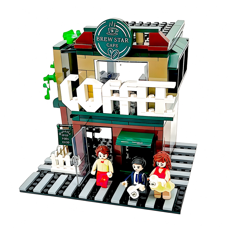 Lego coffee house sale