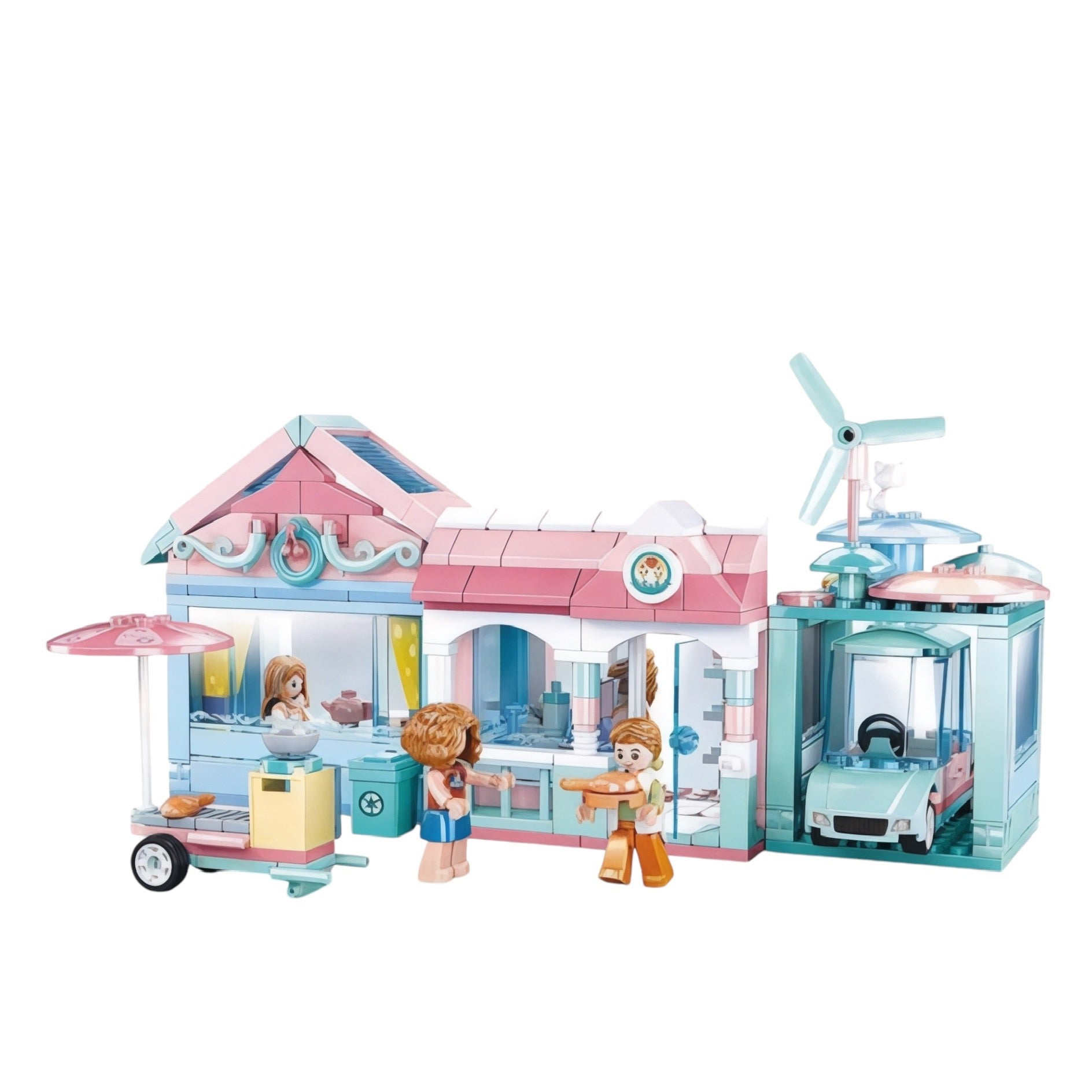 Our New House City Building Blocks Set | General Jim's Toys & Bricks | GJ-ONH