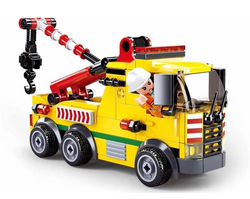 Tow Truck Modular Building Blocks Toy Bricks Set