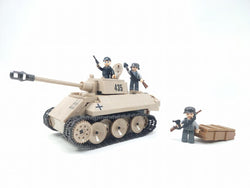 WW2 German Army Tank Destroyer SD.KFZ.138 Marder III Building Blocks Toy Tank Set