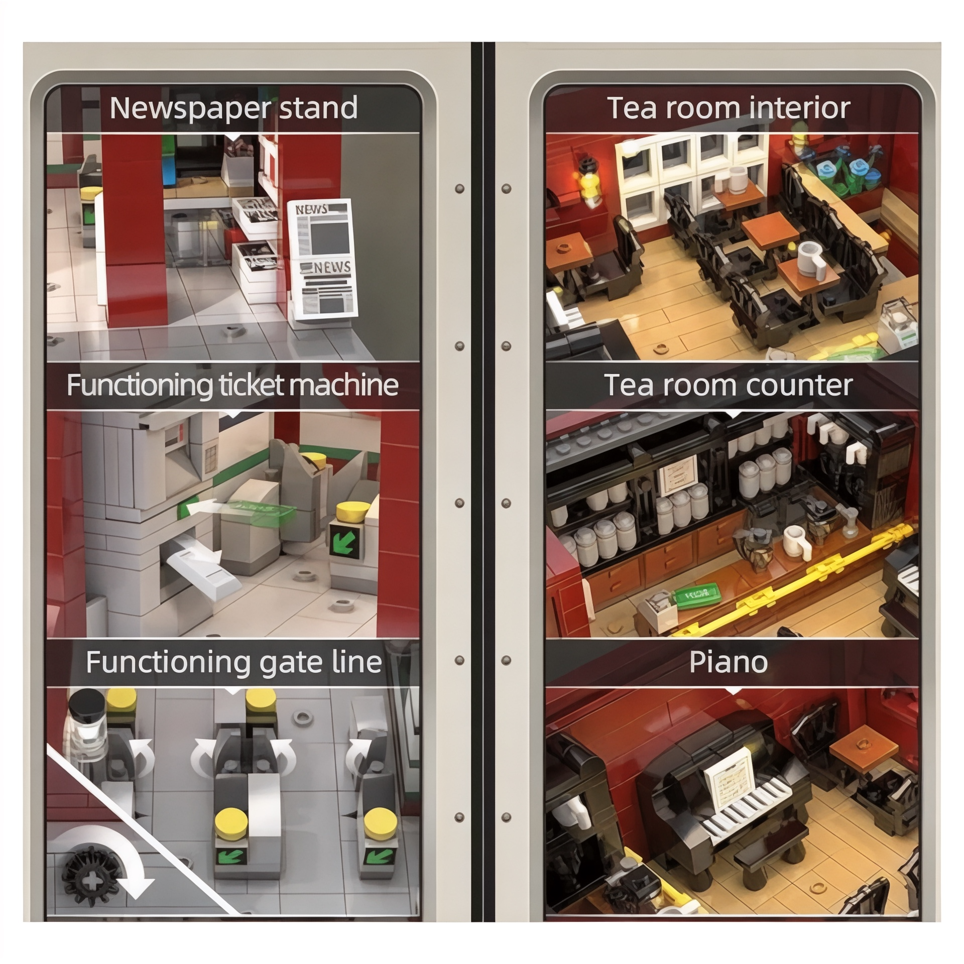 London Underground Building Blocks Set | General Jim's Toys & Bricks | GJ-LUBC