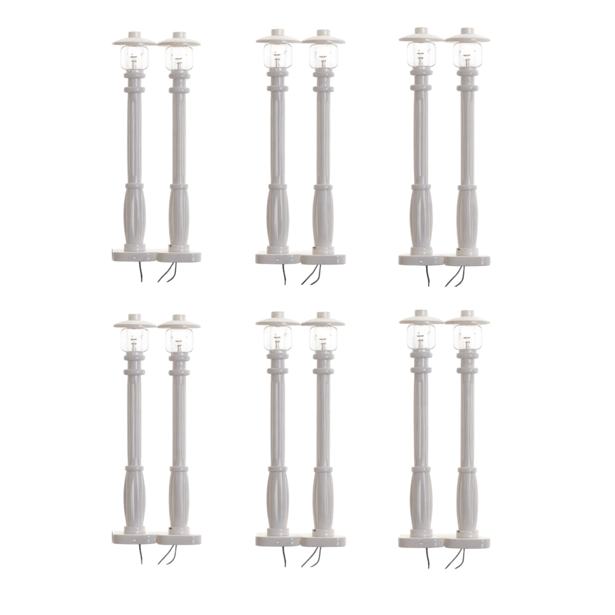 Lighted Street Lamp Posts â€“ LED Accessory Set | General Jim's Toys & Bricks |
