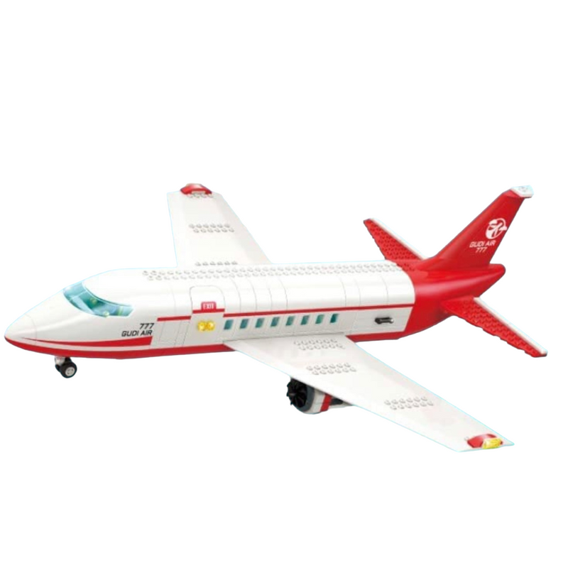 Lego red and white airplane hotsell