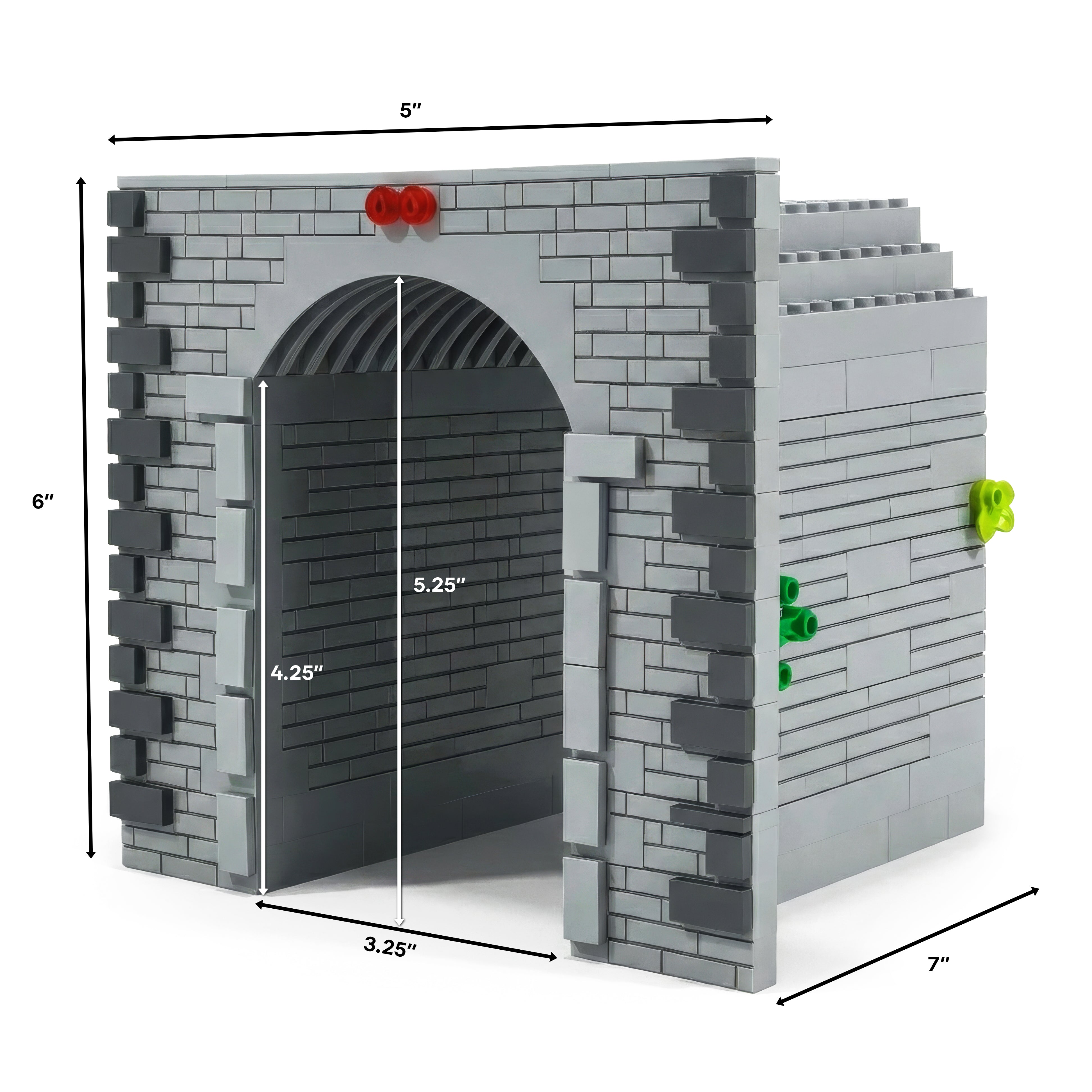 Railway Train Tunnel Building Bricks Set | General Jim’s Toys | GJ-GTT