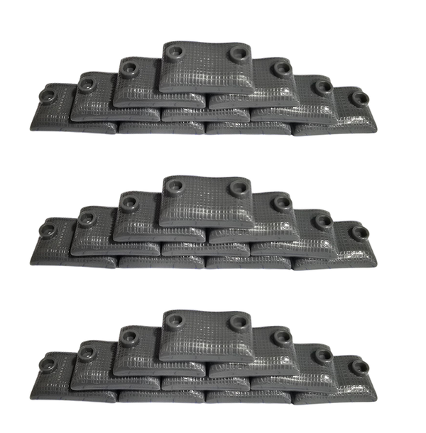Grey Sandbags Military Building Bricks Accessories x 30 | General Jim's Toys & Bricks | GJ-GBG30