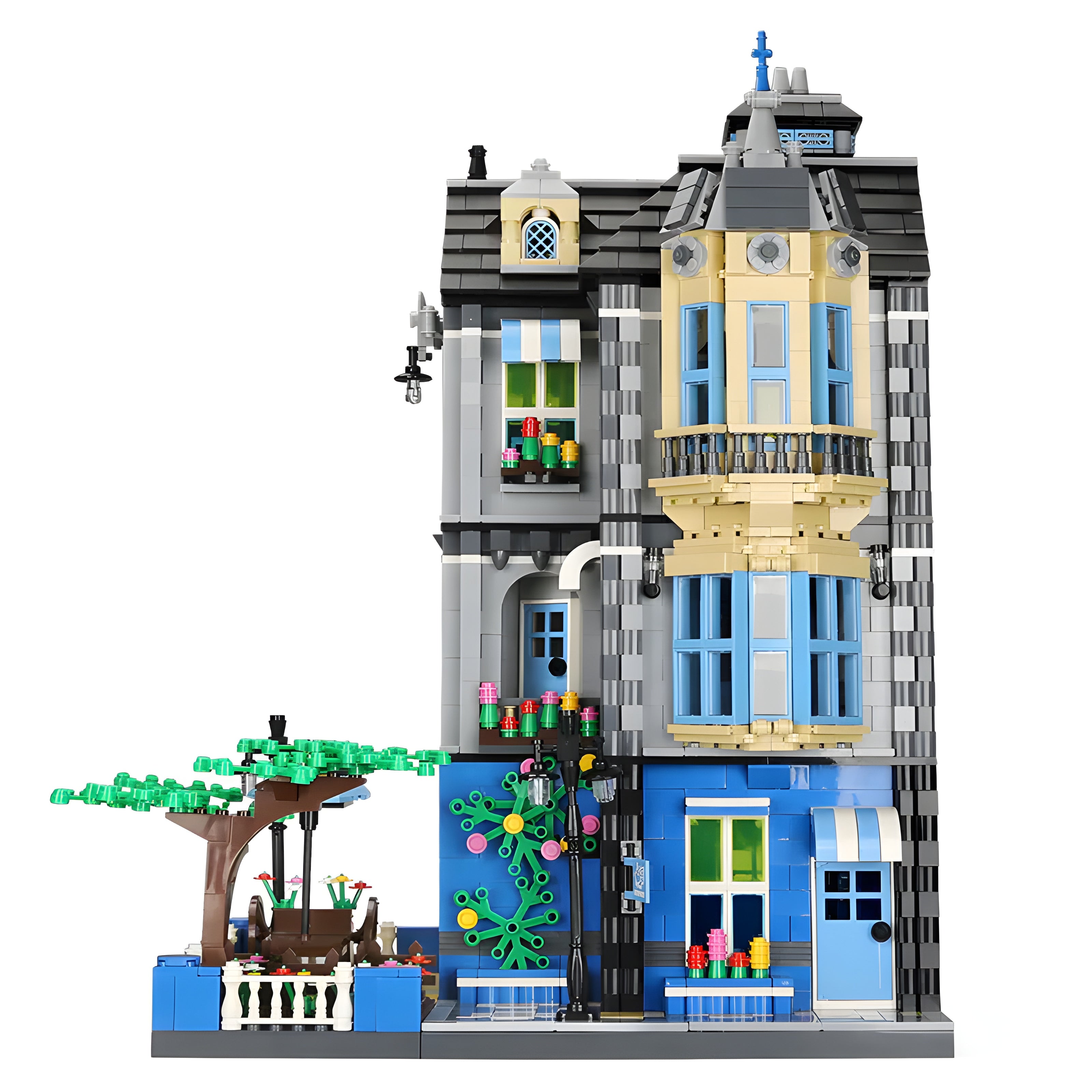 Garden Coffee House Building Blocks Set | General Jim's Toys & Bricks| GJ-CHB