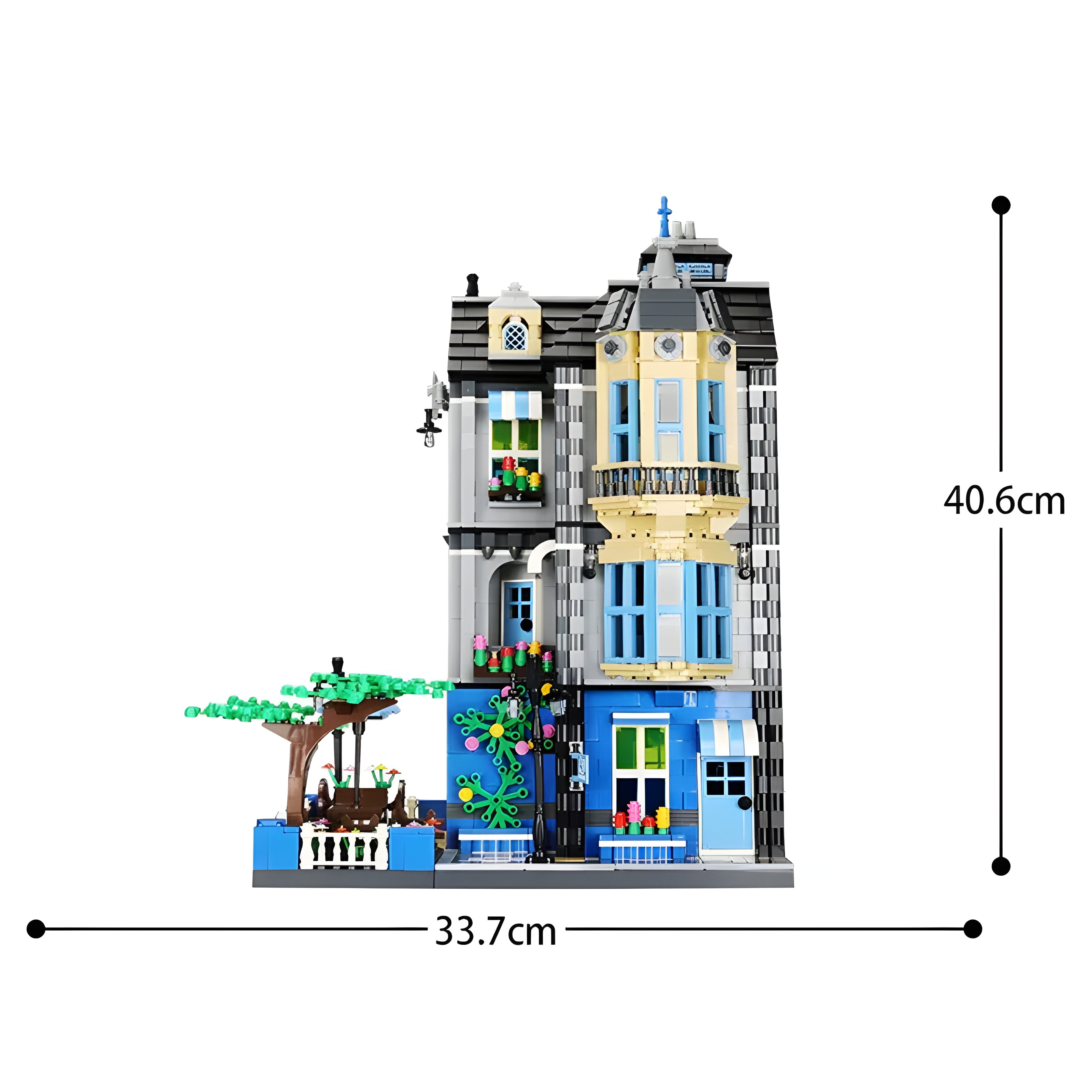 Garden Coffee House Building Blocks Set | General Jim's Toys & Bricks| GJ-CHB