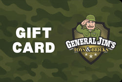 General Jim's eGift Cards - Select denominations from $15-$100