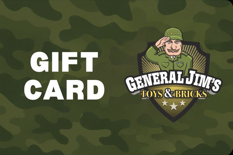 General Jim's eGift Cards - Select denominations from $15-$100