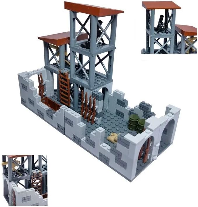 WWII Battle: War Fort Building Blocks Set | General Jim's Toys & Bricks | GJ-WF