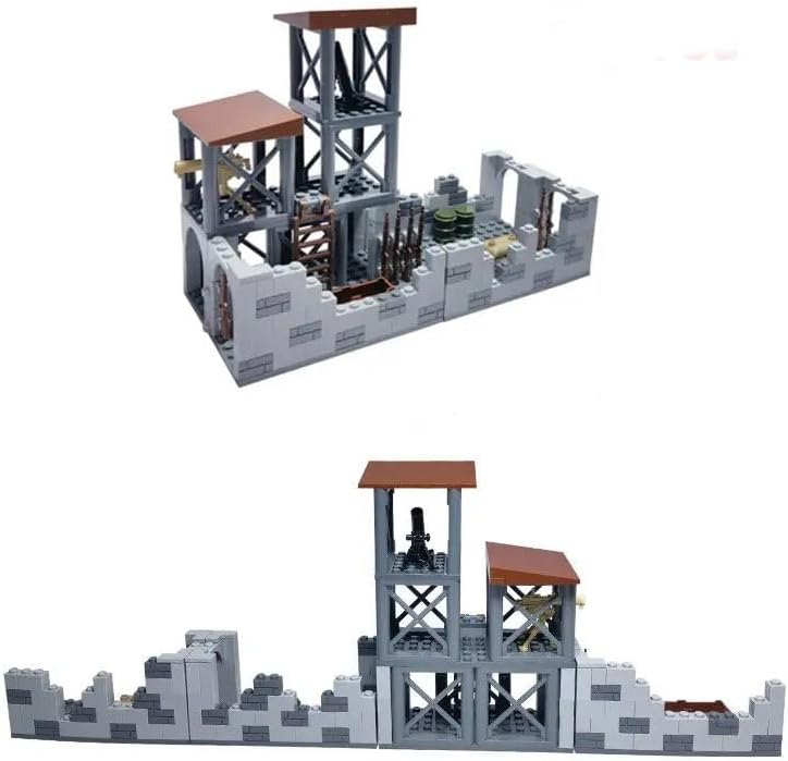 WW2 Battle: Realistic Weapons Fort Building Blocks Set