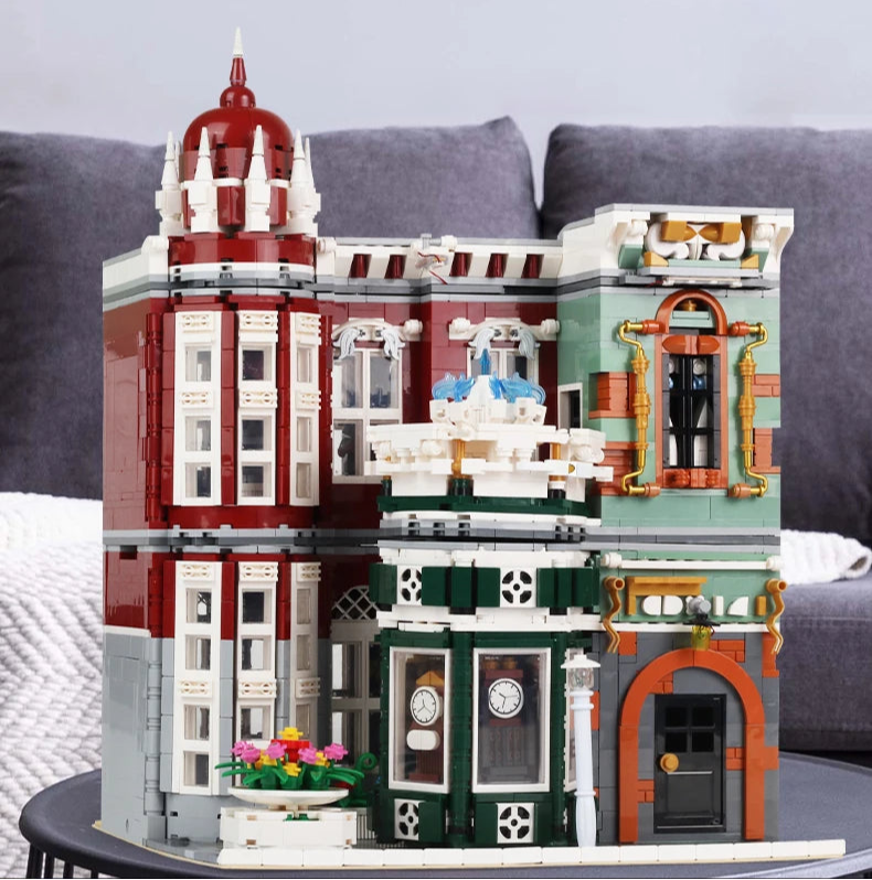 Vintage Antique Shop Modular City Building Blocks Set | General Jim's Toys & Bricks | GJ-ACS