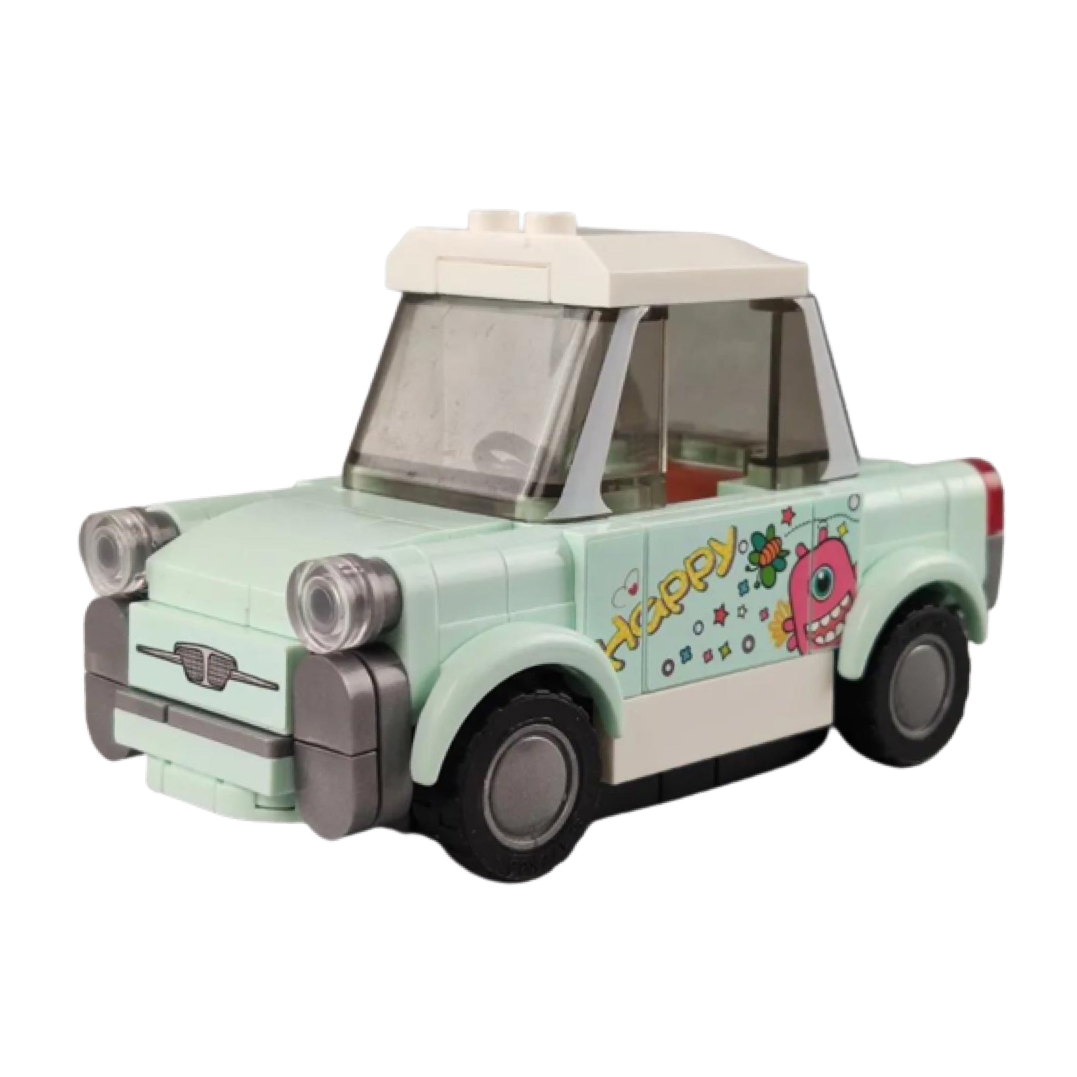 Set of 4 Mini City Cars Building Block Set | General Jim's Toys & Bric