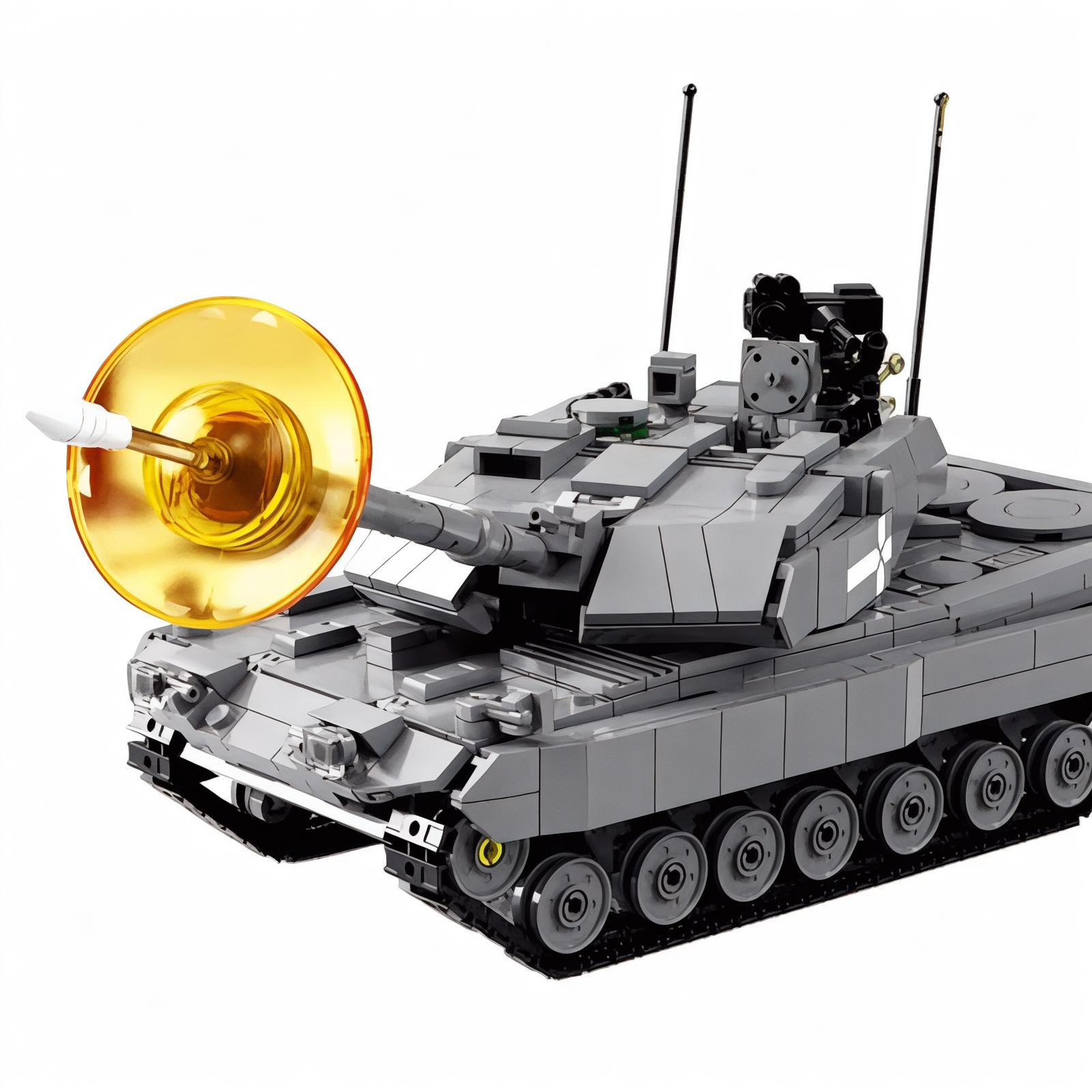 Leopard II A7 Tank – Winter Combat Edition Building Blocks