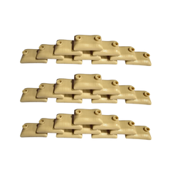 Khaki Sandbags Military Building Blocks Toy Accessories x 30 | General Jim's Toys & Bricks | GJ-KSB30