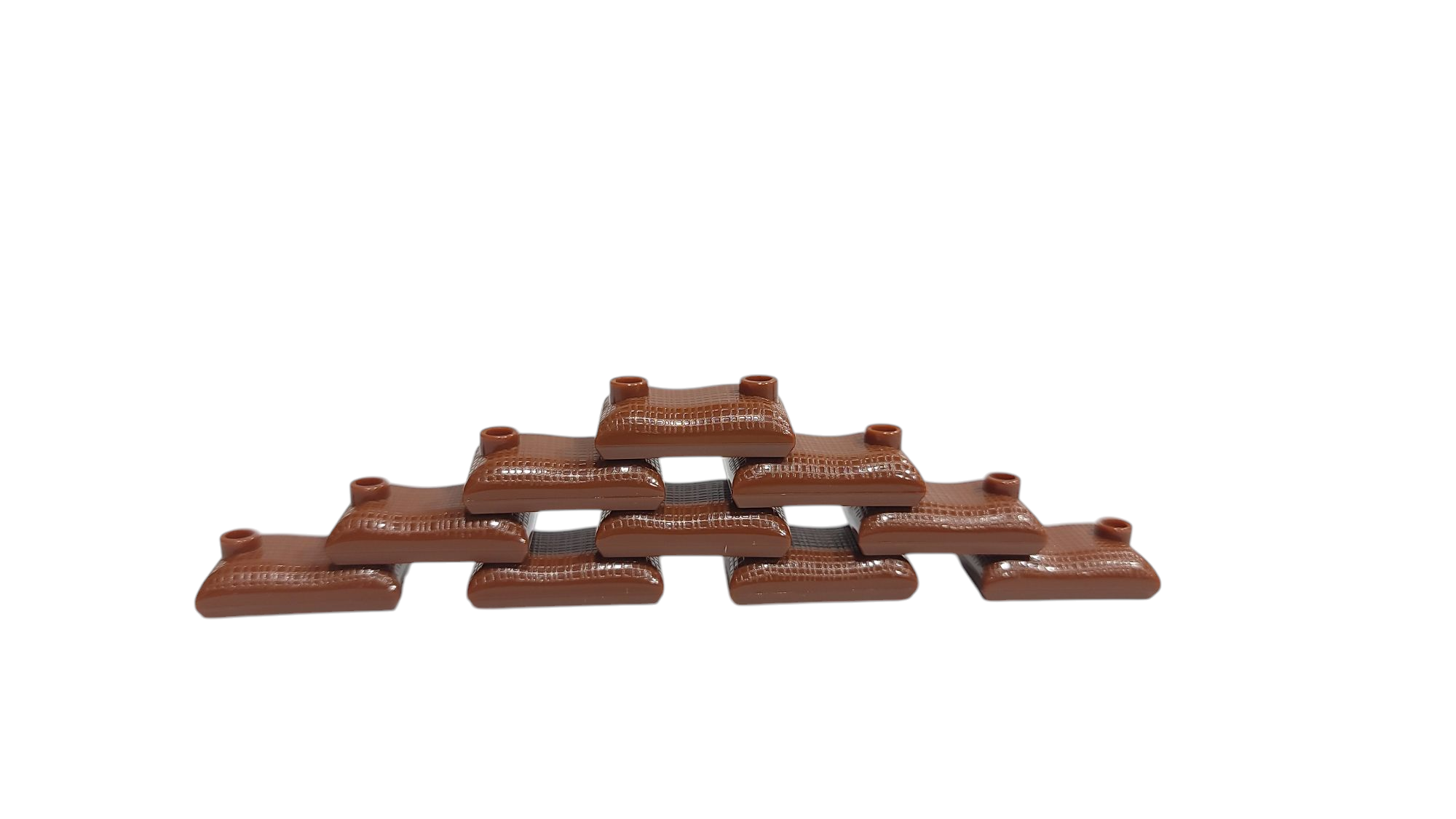 Brick Red Sandbags Military Building Bricks Accessories x 30 | General Jim's Toys & Bricks | GJ-BSB30