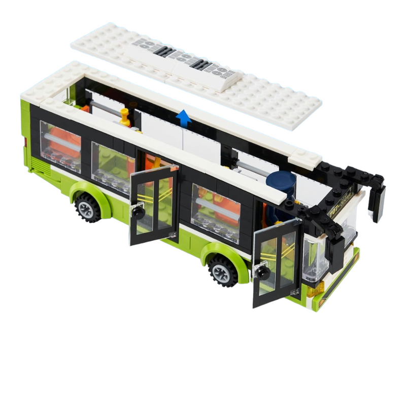 City Bus Urban Transit Building Blocks Set - 415 Pieces