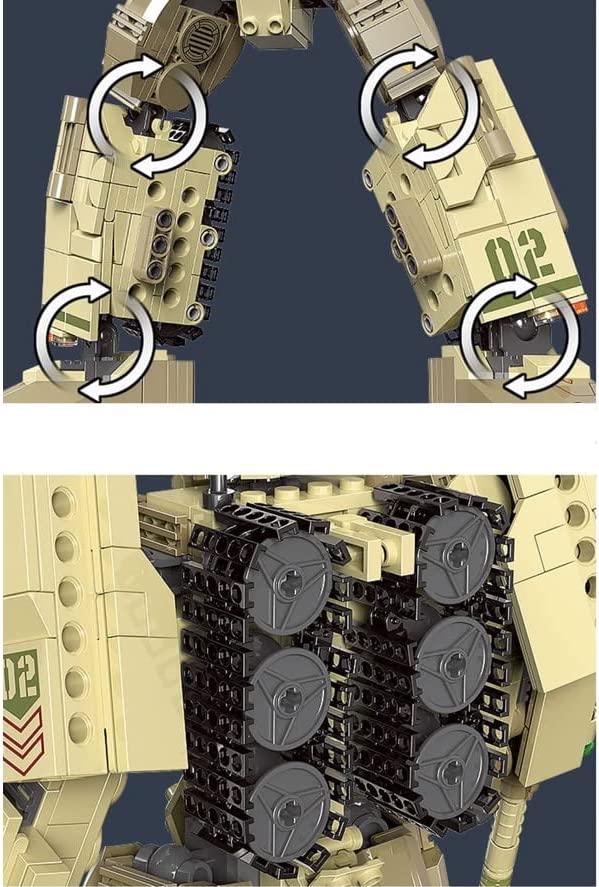 Robot Tank Building Blocks Bricks Set General Jim' s Toys Robot View