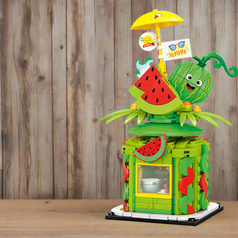 Sweet Slice Watermelon Stand Building Blocks Set  | General Jim's Toys & Bricks | GJ-WS