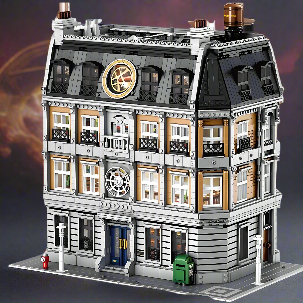 Magic Library Haunted Mansion – New York Sanctorum Sanctum Edition Building Block Set | General Jim's Toys & Bricks | GJ-SBWL