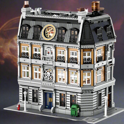 New York Sanctorum Sanctum - Magic Library Sanctuary Building Blocks City Modular City Building Blocks Set | General Jim's Toys