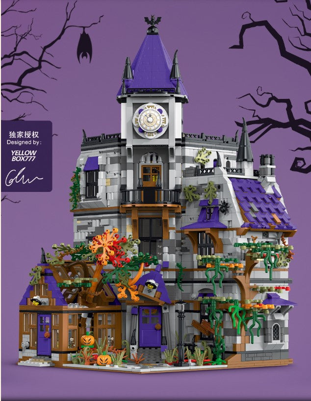 Haunted Manor Modular Building Block Set | General Jim's Toys & Bricks | GJ-HM
