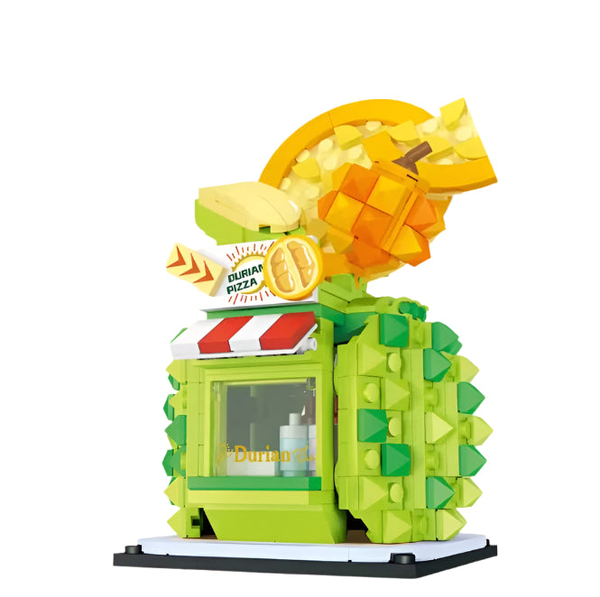 Durian Pizza Stand Building Blocks Set | General Jim's Toys & Bricks | GJ-DP