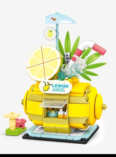Lemonade Stand Modular Building Blocks Set| General Jim's Toys & Bricks | GJ-LS