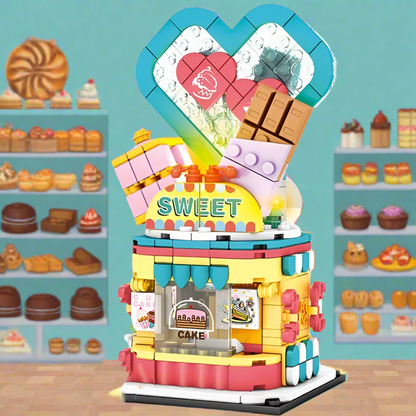 Sweet Shop Building Blocks Set | General Jim's Toys & Bricks | GJ-SS