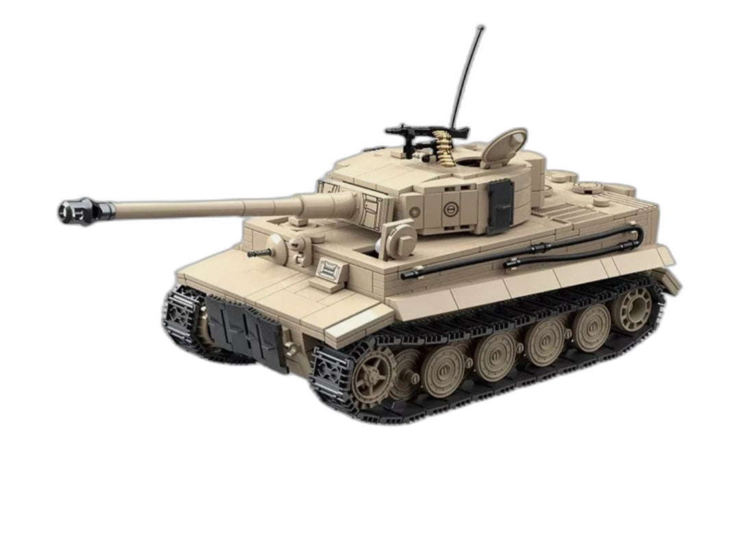 WWII Tiger I Heavy Tank Building Blocks Set | General Jim's Toys & Bricks | GJ-T1LP