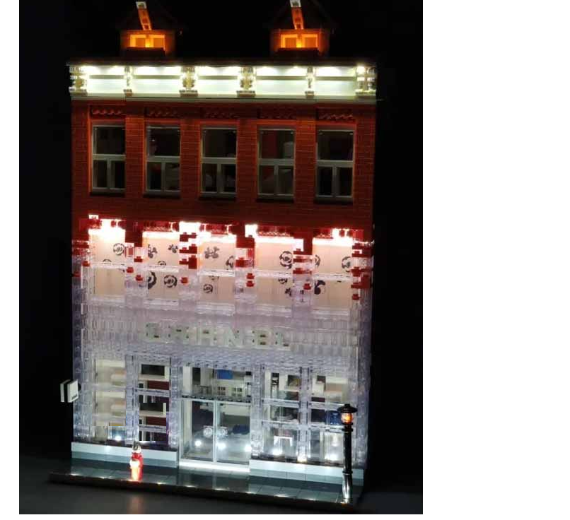 Crystal Palace Shop Street View Modular Building Block Set | General Jim's Toys & Bricks | GJ-CP