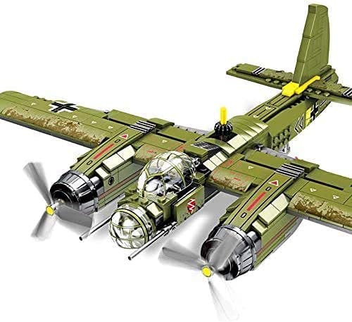 OPEN BOX Iron Empire WW2 Airplane Bomber JU-88 Building Blocks Toy Plane | General Jim's Toys